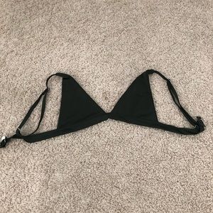 olive green swimsuit top